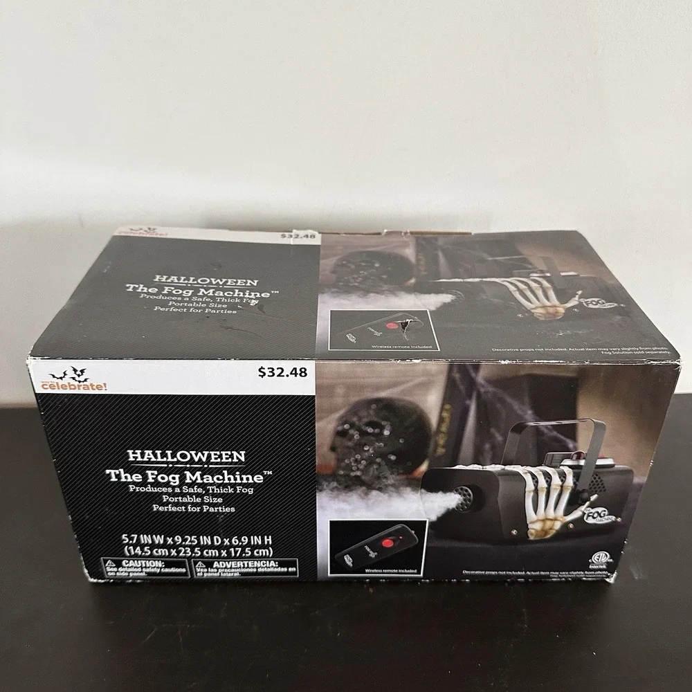 Halloween Haunted House Fog Machine Remote Control Included 400W Thick Clouds